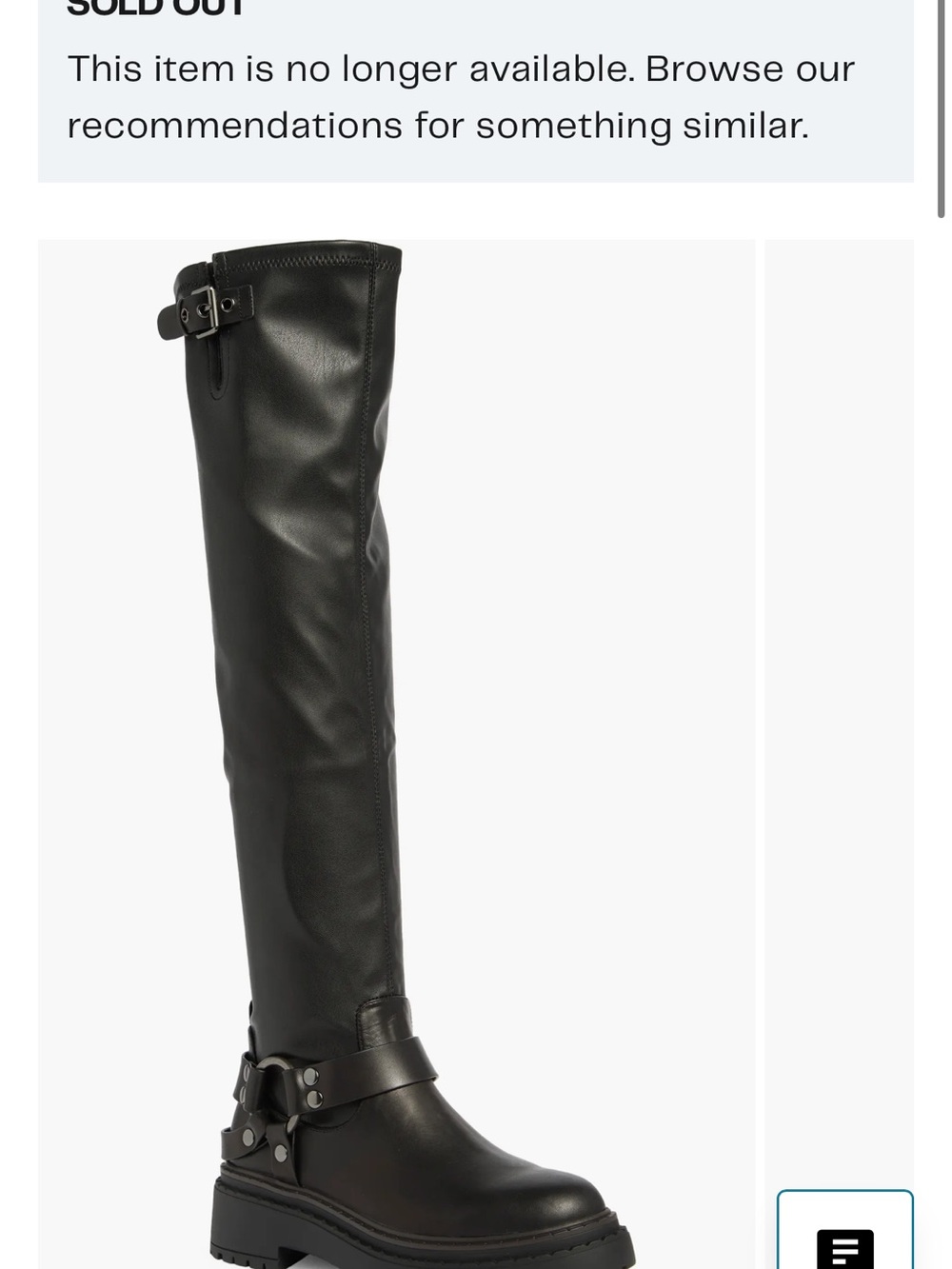 Steve Madden Black Over-the-Knee Lawful black boots